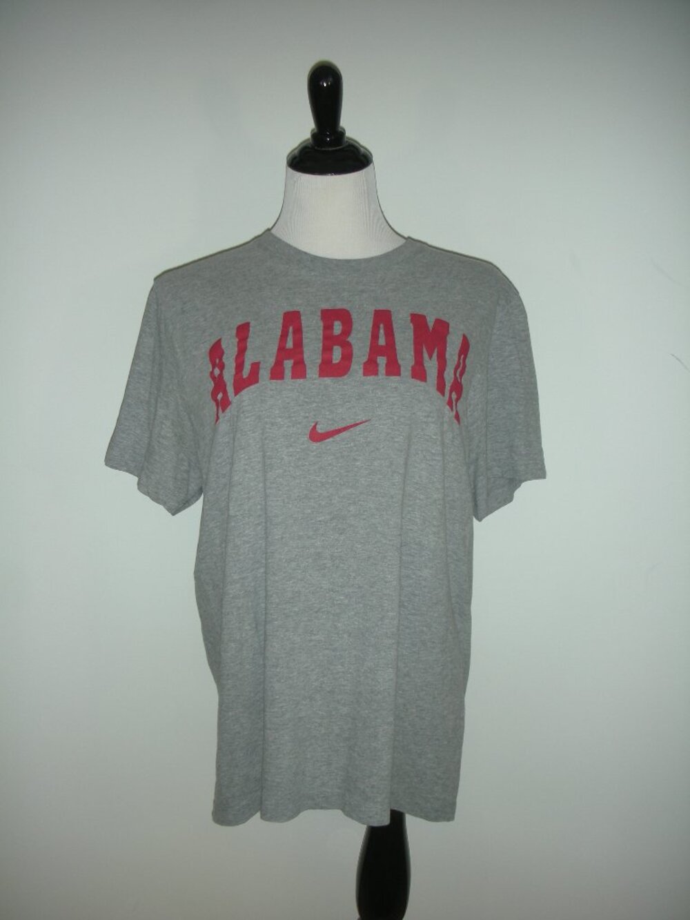 Nike University of‎ Alabama Crimson Tide Gray Graphic T-Shirt Men's Large NCAA